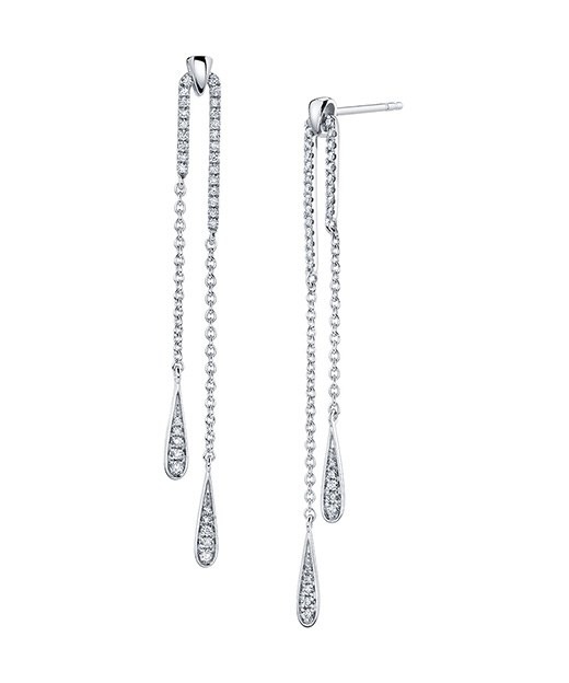 Double Strand Pear Drops, top view