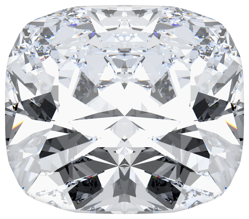 Cushion cut lab-grown diamond