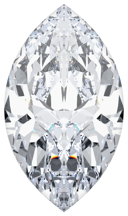 Marquise cut lab-grown diamond