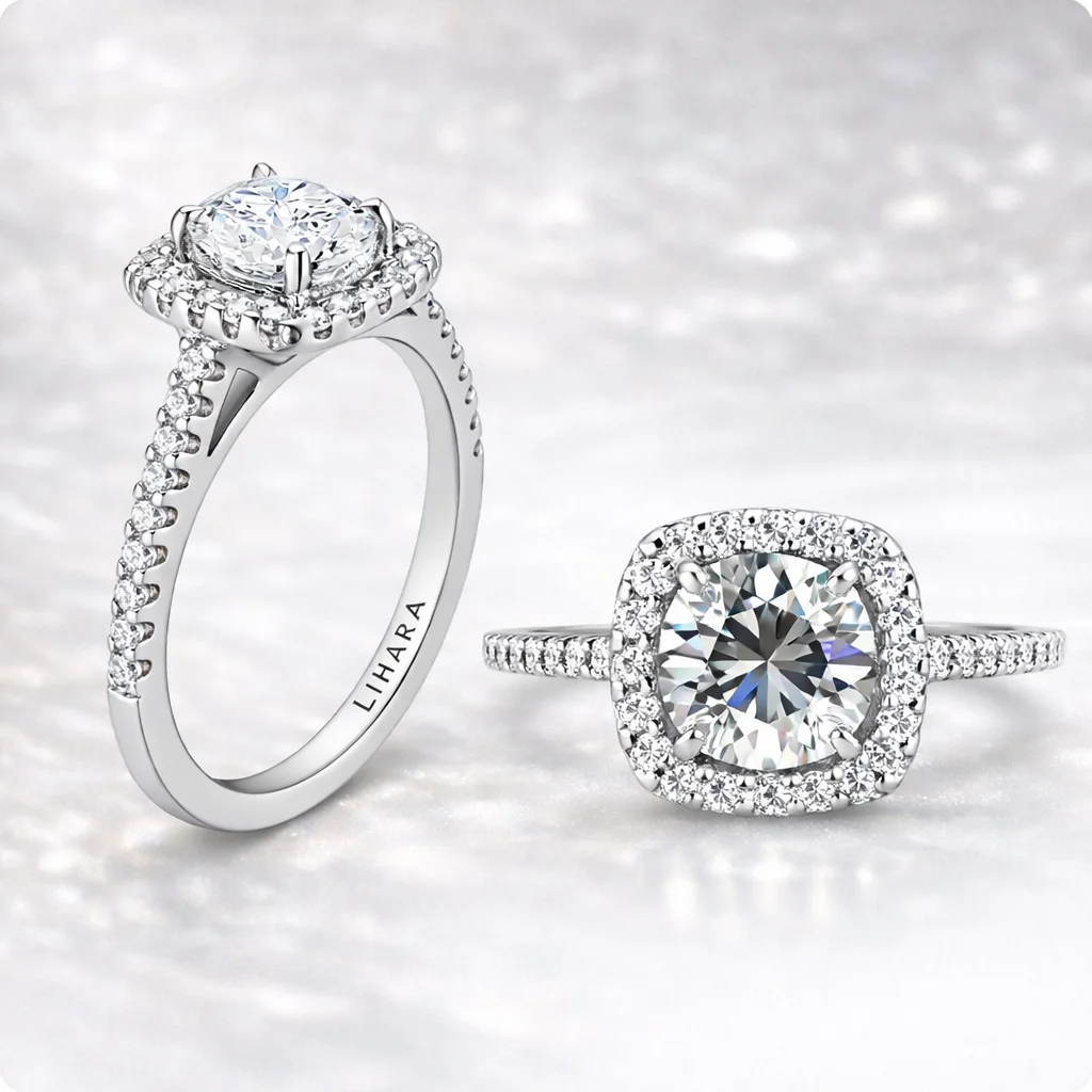 Lihara Vault engagement rings