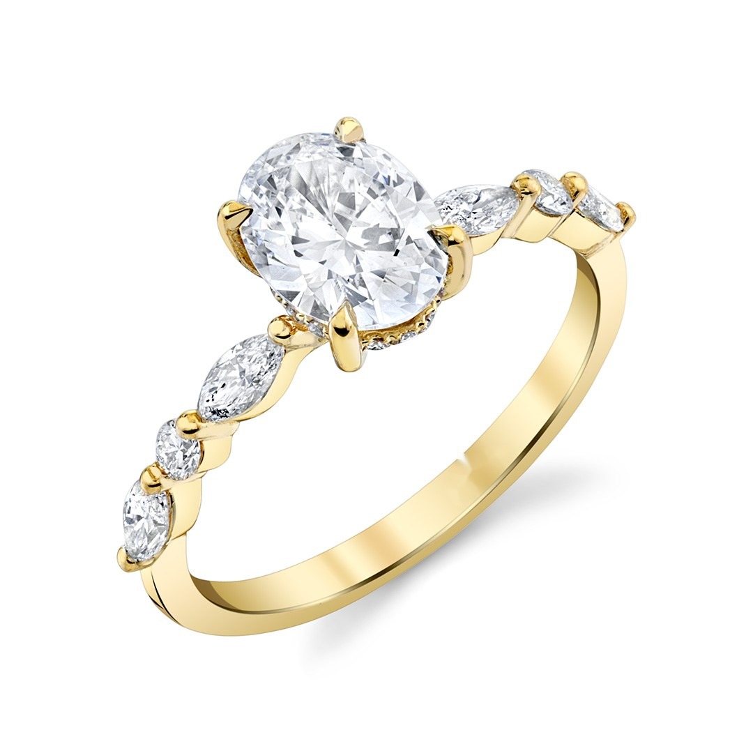 Floating Marquise Stream, top view