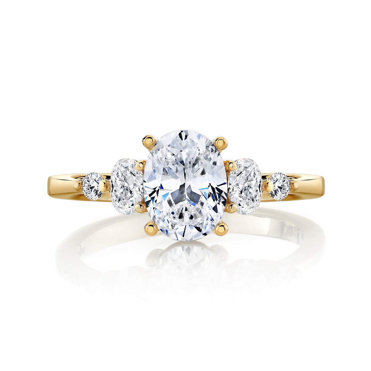 Five-Stone Oval Ring, photo 2