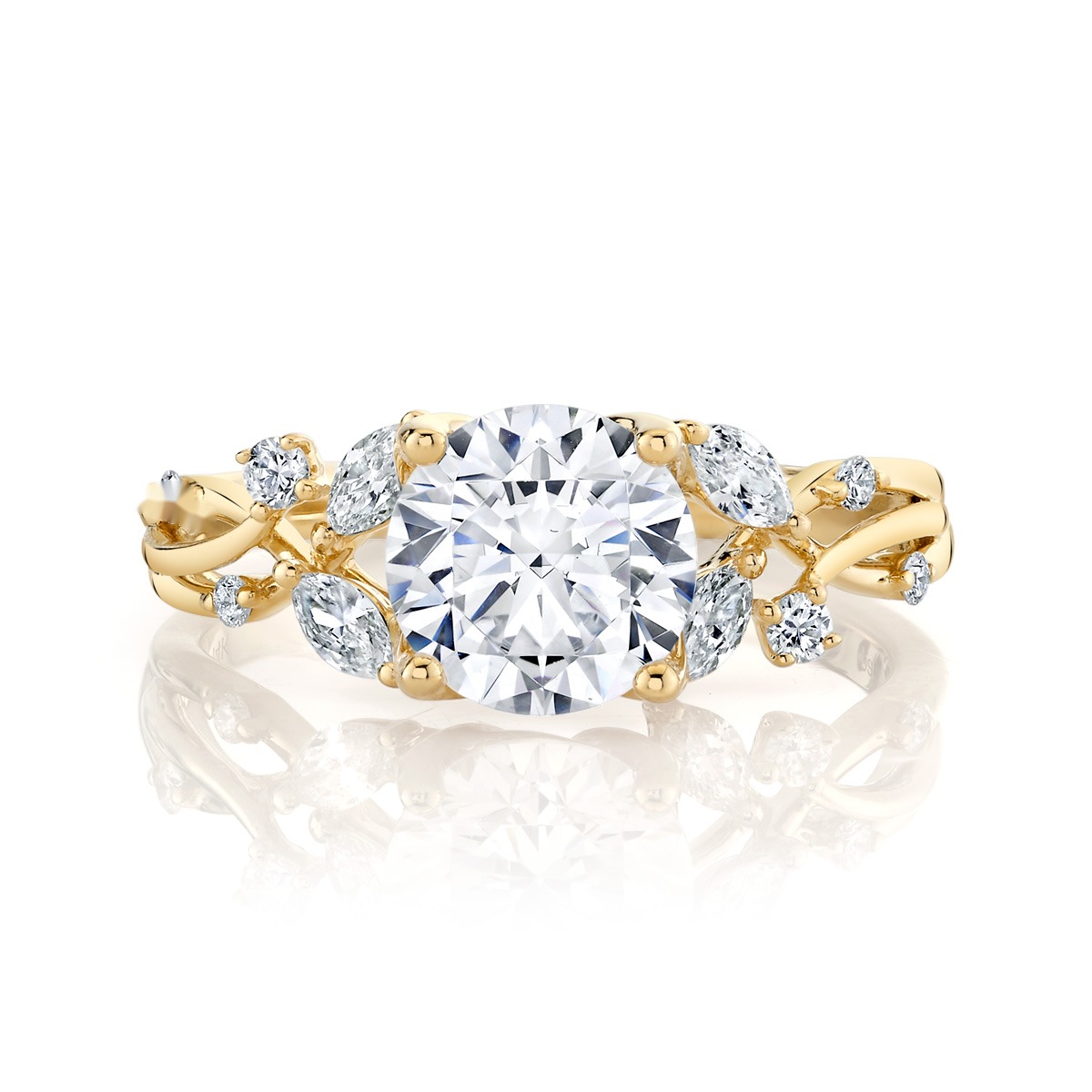 Marquise Sprig Ring, photo 2