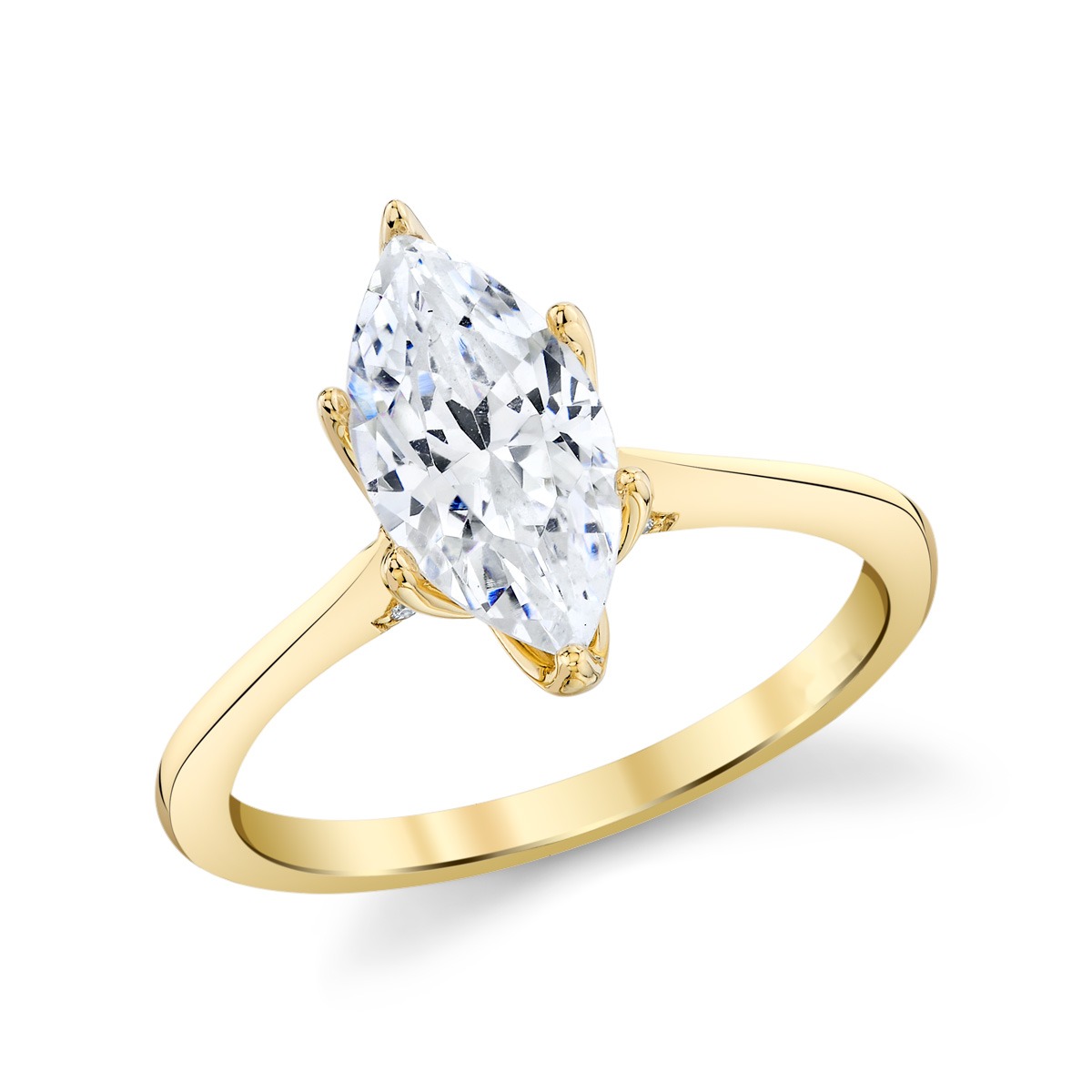 Secret Marquise Solitaire, top view