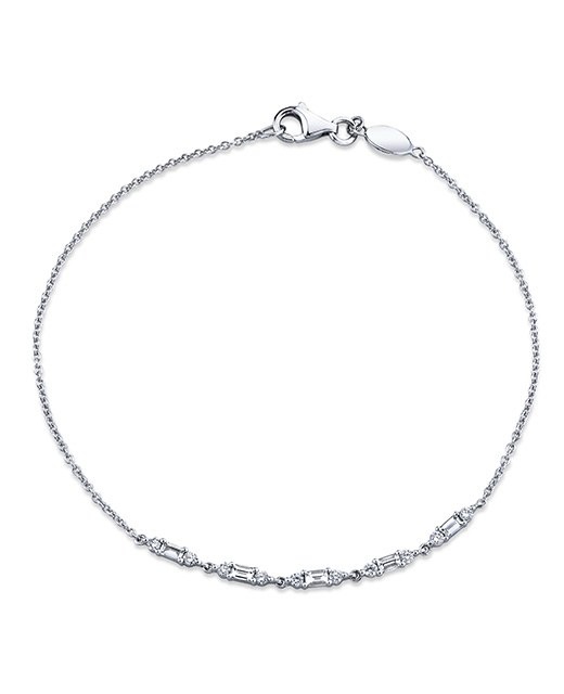 Deco Baguette Bracelet, top view
