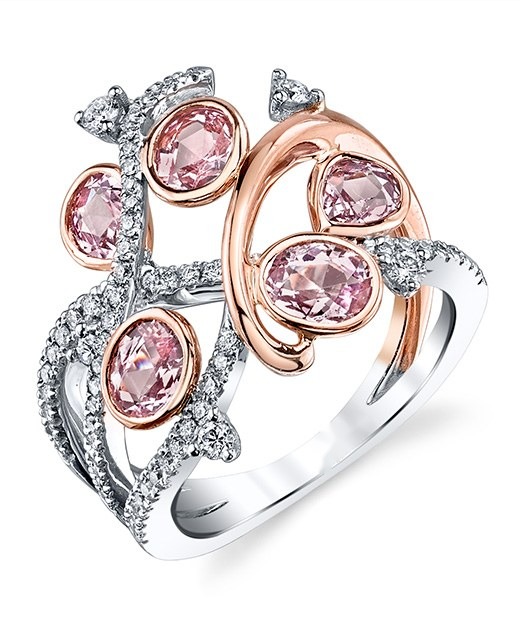 Bezel Vine Ring, photo 1
