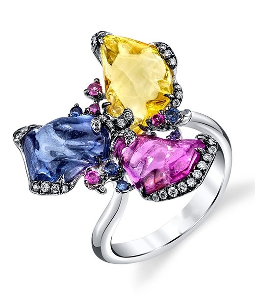 Midnight Bloom Ring, photo 2