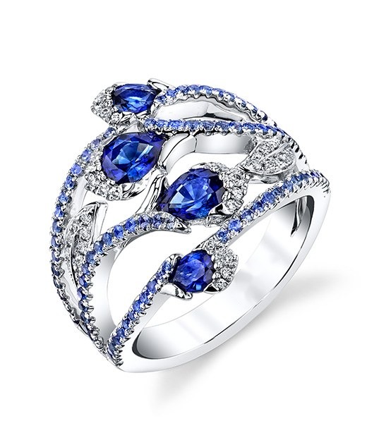 Ombré Vine Ring, photo 1