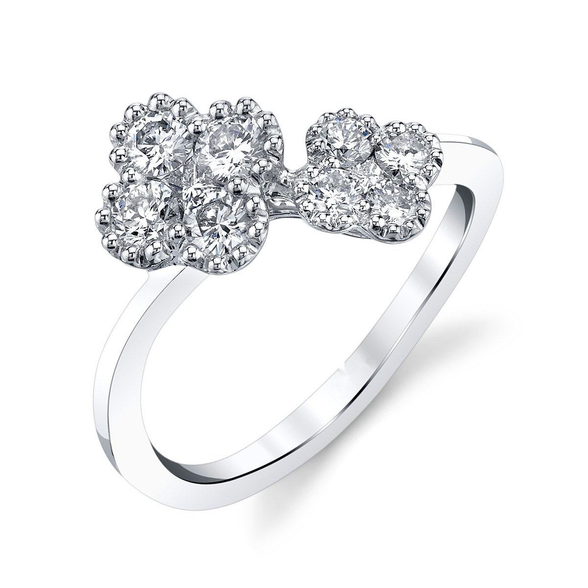 Twin Bloom Wrap Ring, photo 2