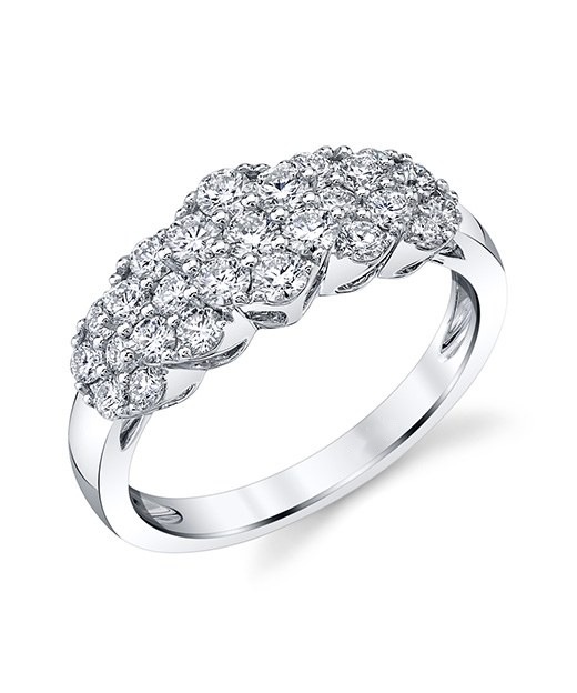 Domed Cluster Ring, photo 1