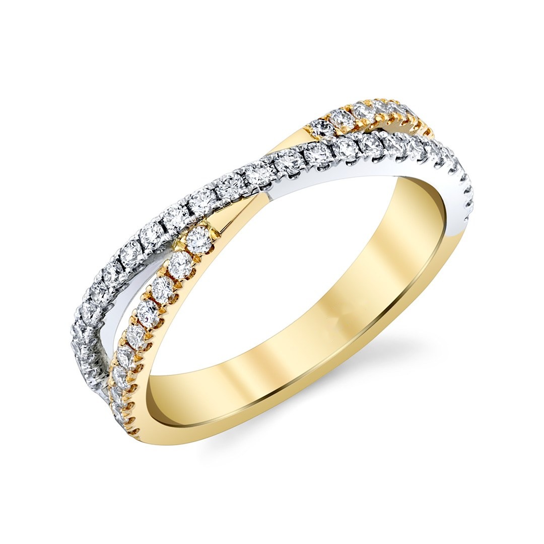 Two-Tone Crossover Ring, photo 2