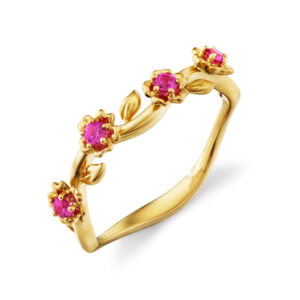 Rosebud Vine Band, top view