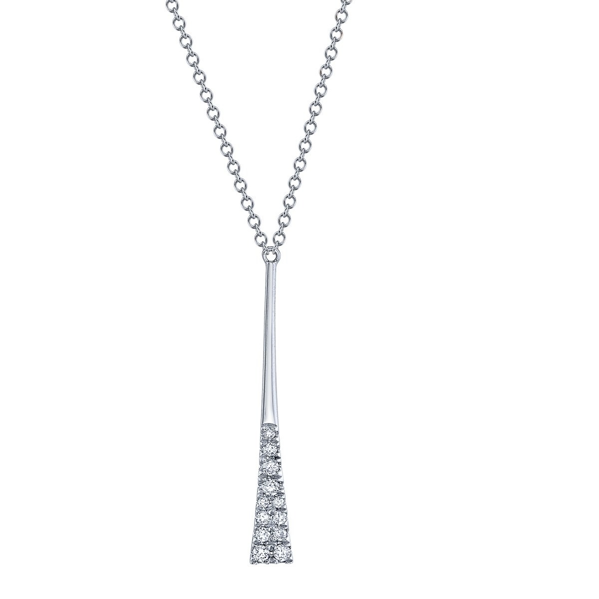 Tapered Bar Pendant, top view