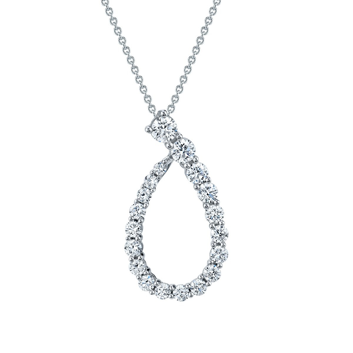 Open Pear Pendant, photo 1