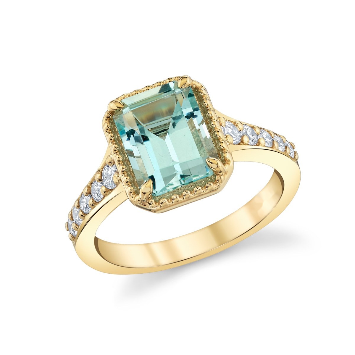 Aquamarine Glacier Ring, photo 1