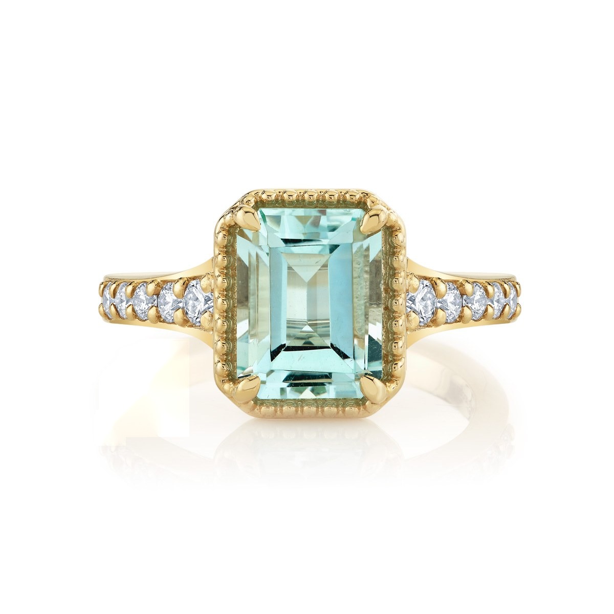 Aquamarine Glacier Ring, photo 2